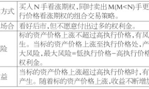 反向比率期权组合的构建与应用